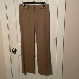 LOFT Marisa Trouser in Tan Size 0